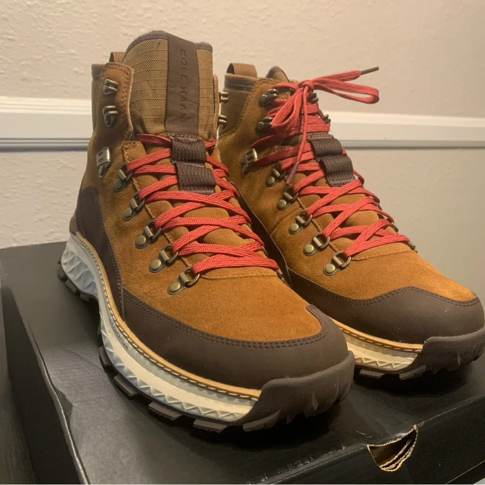 Cole Haan 5ZG Explore Brown Hiking Boots
